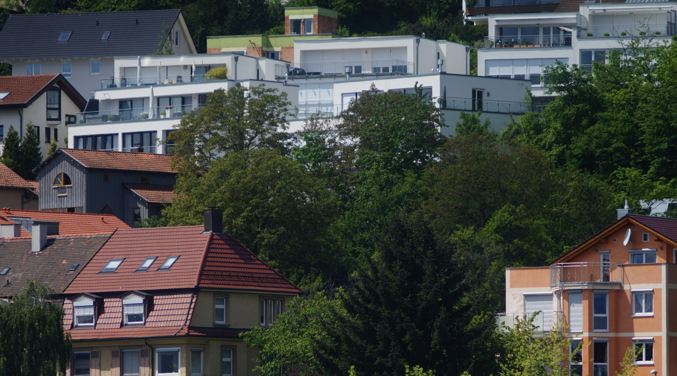 Maihälden heute - ein zentraler Stadtteil Pforzheims
